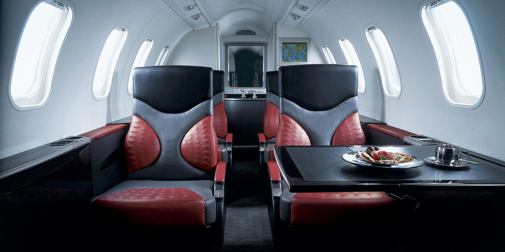 Learjet 40 XR Interior