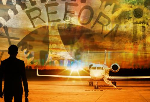 Does the 2017 tax law  benefit business aviation?