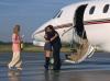 Going public about flying private