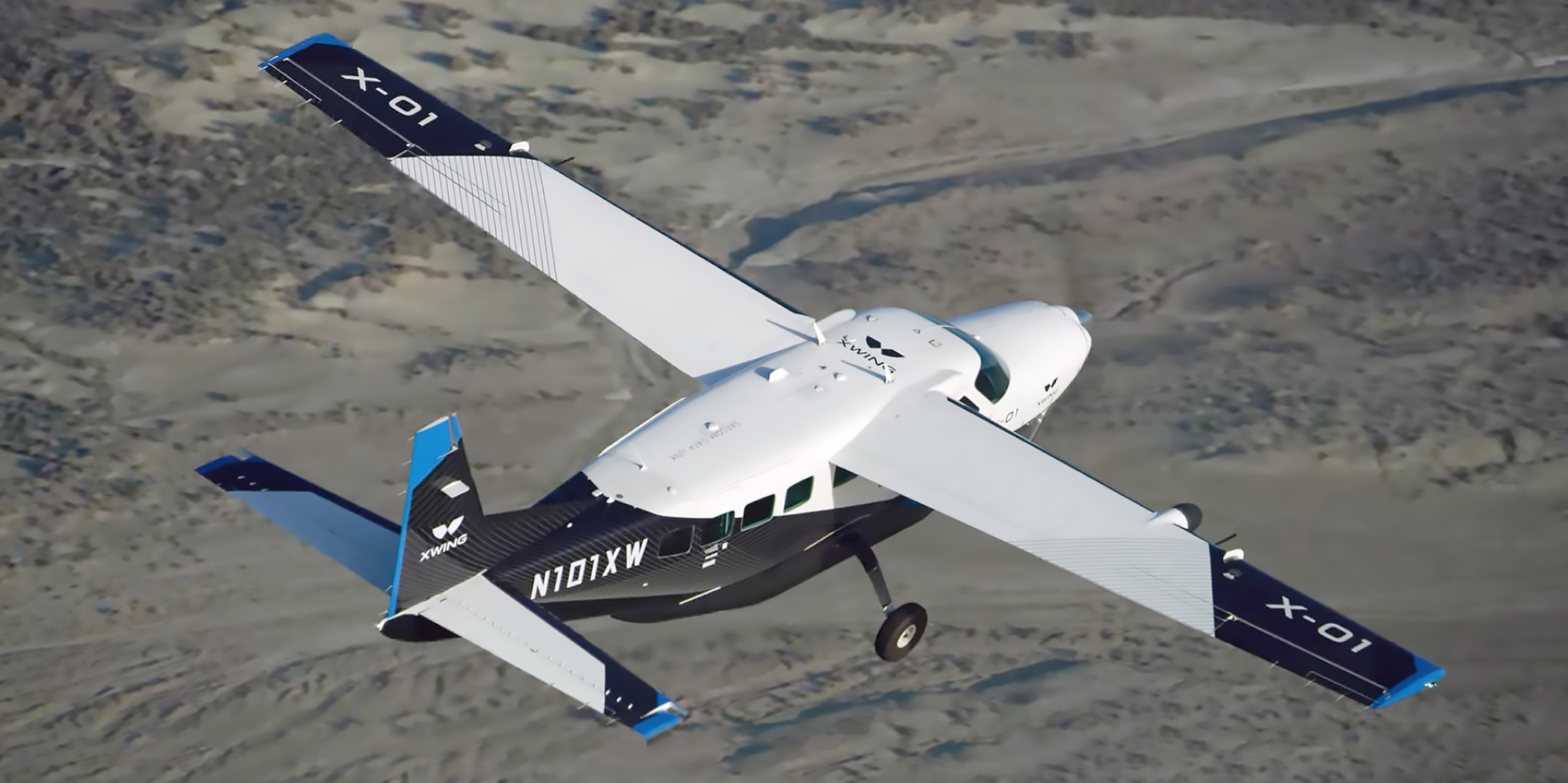 Riding On A Selfflying Xwing Cessna Airplane Business Jet Traveler