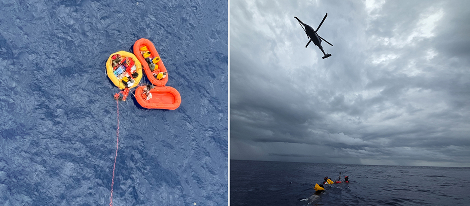 U.S. Air Force Rescues All 11 from Ditched King Air