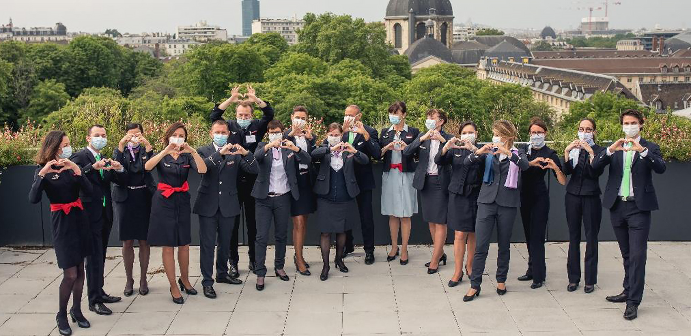 How Grounded Crew Members Helped Rescue France in the Pandemic