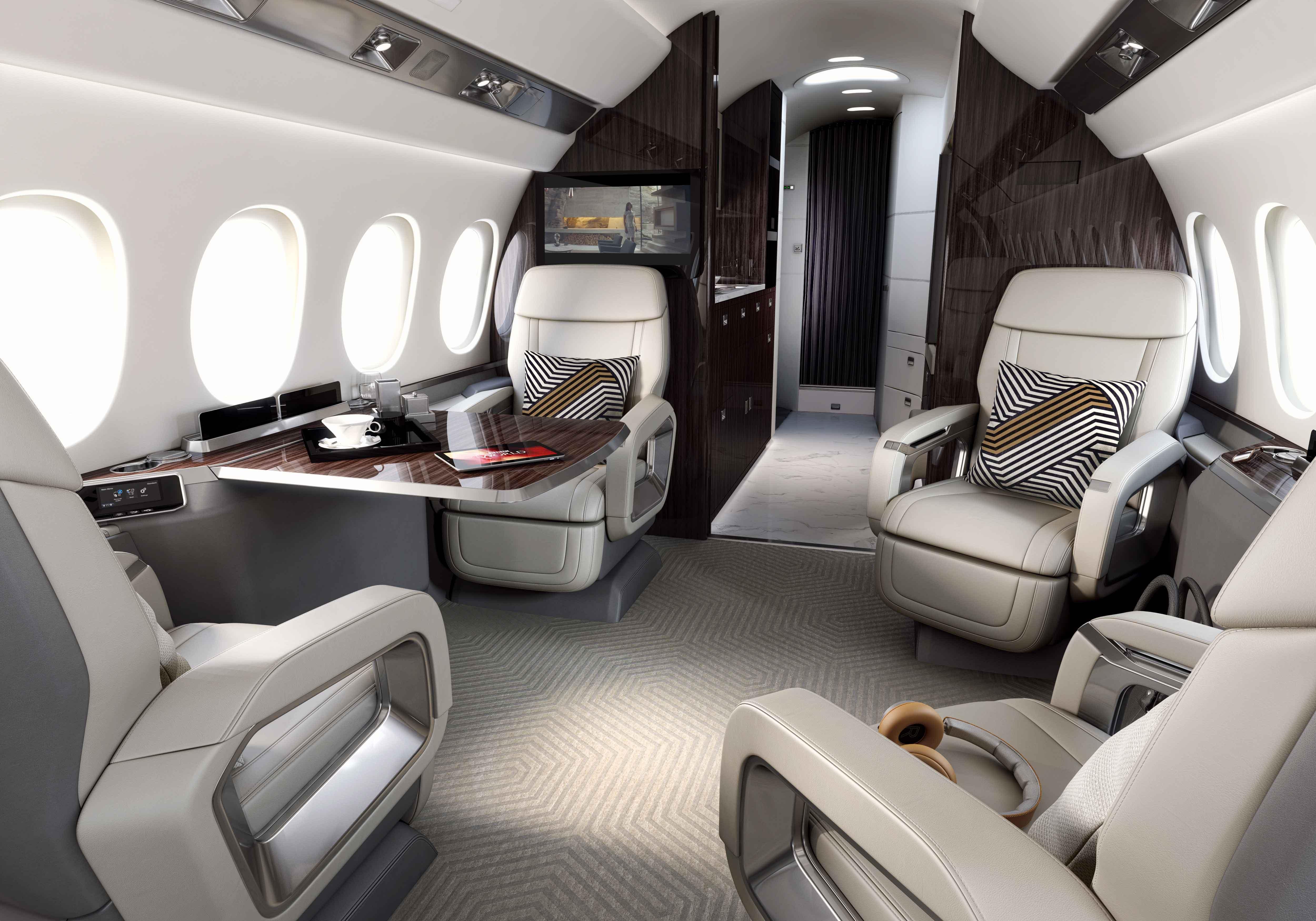 Dassault Falcon 6X interior