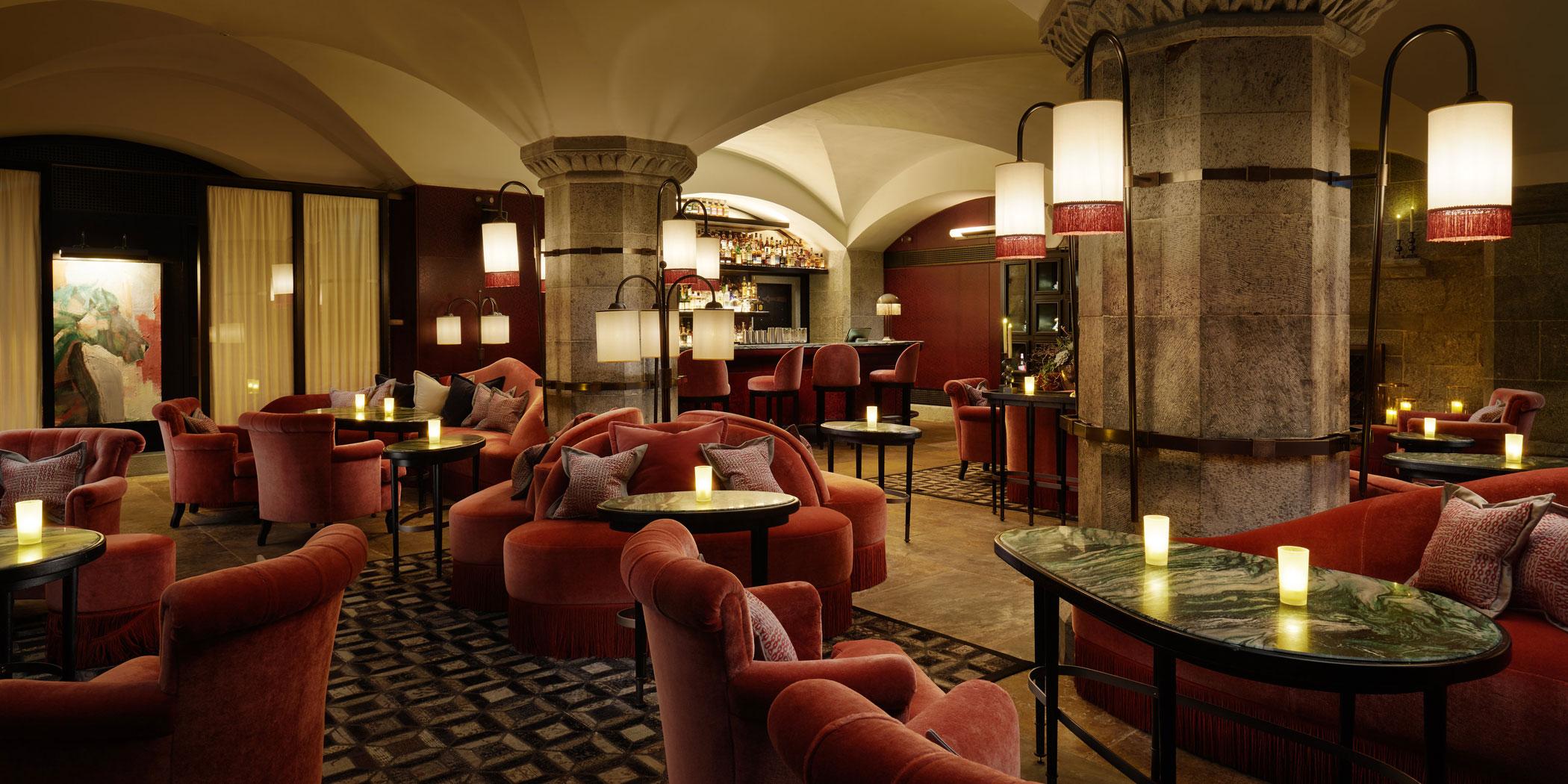 Ireland’s mid-19th century Adare Manor features a cozy new whiskey lounge called the Tack Room.