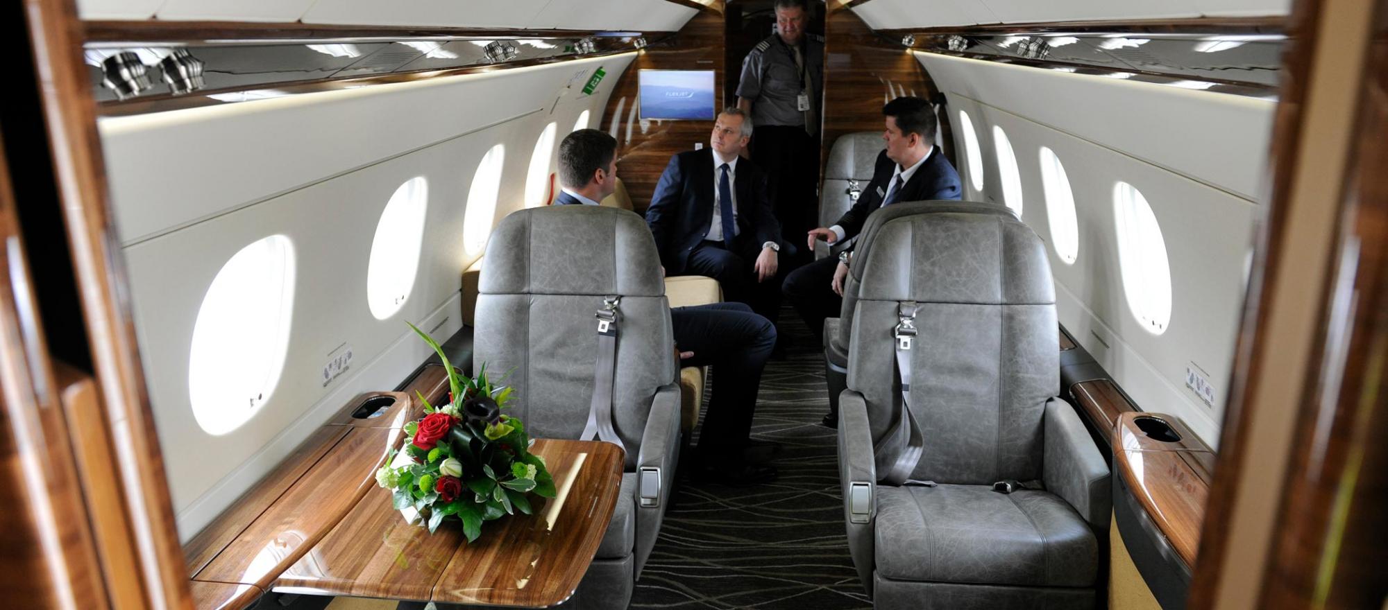 An Embraer Legacy 500 in the Flexjet fleet. (Photo: Mark Wagner)