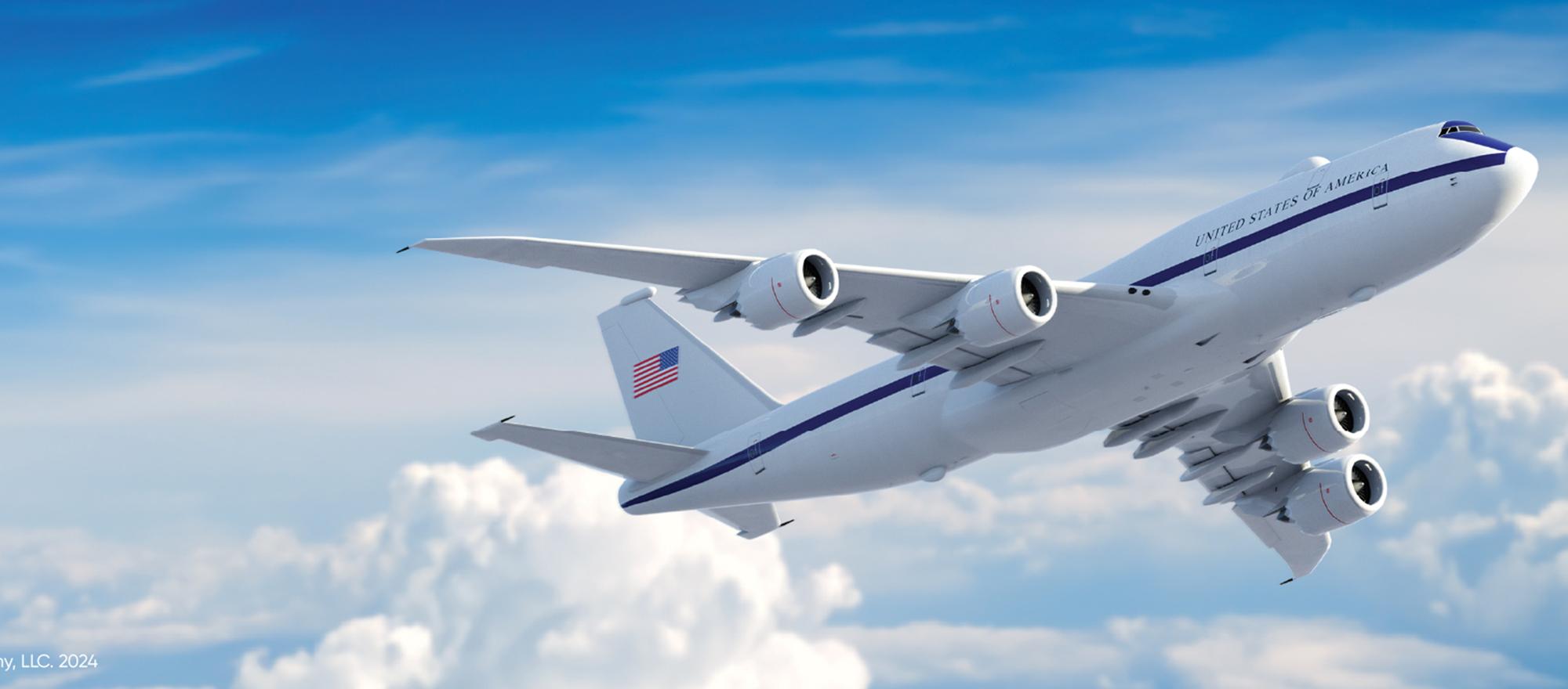 The U.S. Air Force's Survivable Airborne Operations Center Boeing 747-8 aircraft Flag This Content as Publish-Restricted