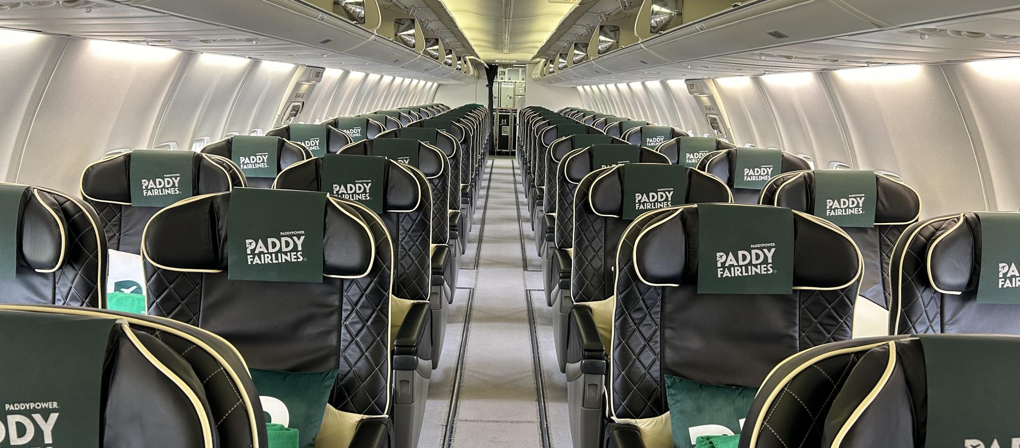 Air Partner chartered a Boeing 737-700 aircraft operated by 2Excel Aviation for customer Paddy Power