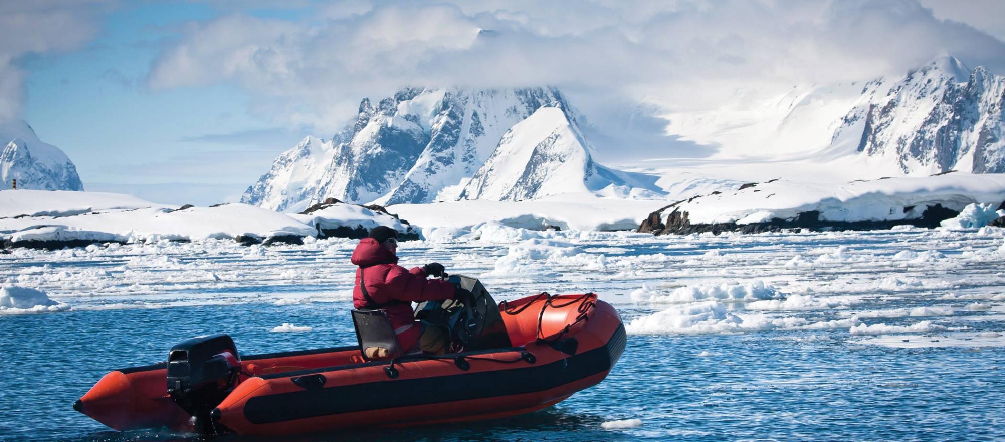 Antarctica. Dry lakebeds, 