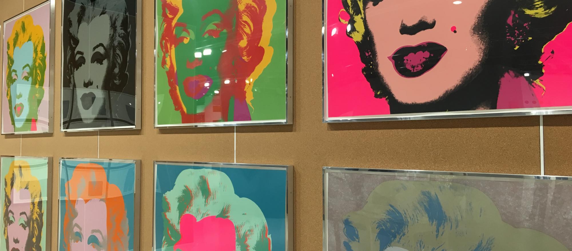 The work of Andy Warhol is a fixture at Art Basel. Photo: Drew Limsky