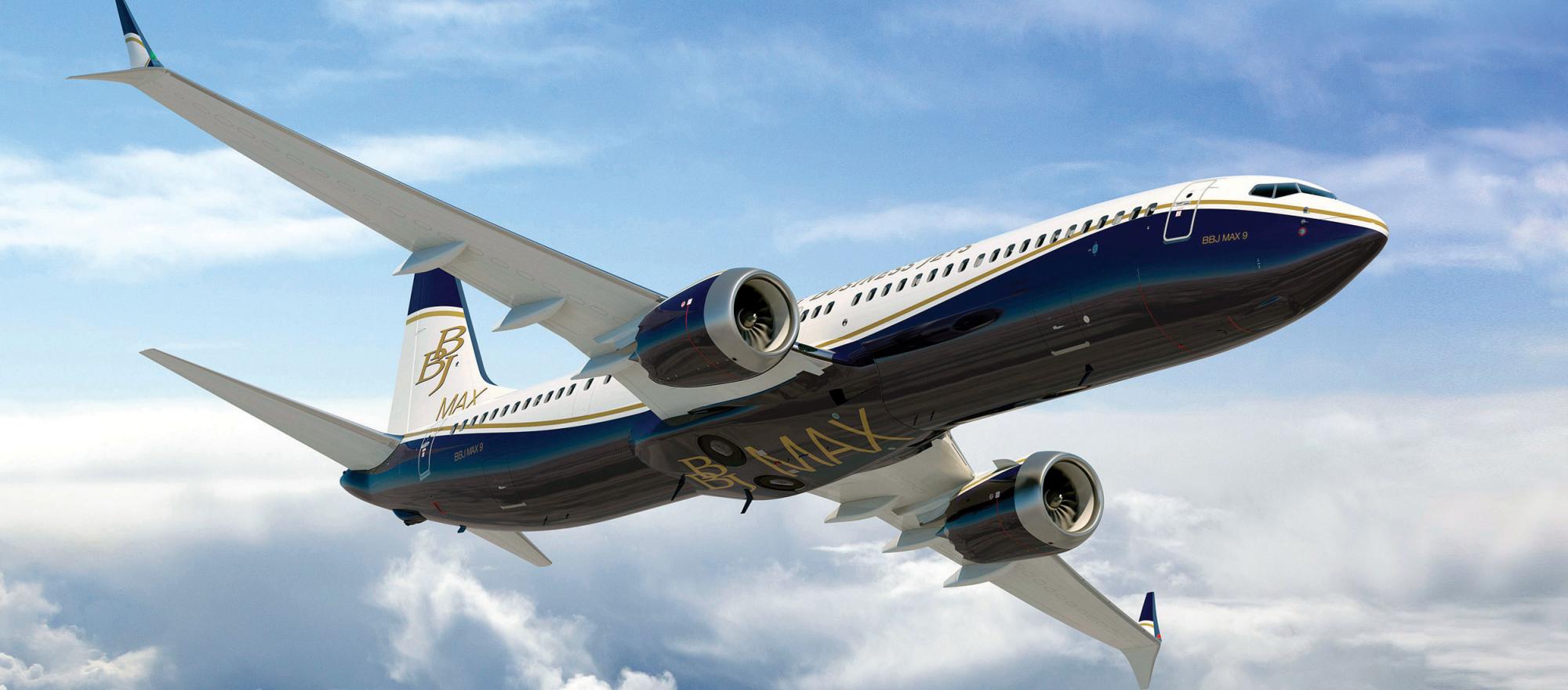 The BBJ Max 9 will offer a 6,255-nautical-mile range, a 16.2 percent jump from the BBJ3.