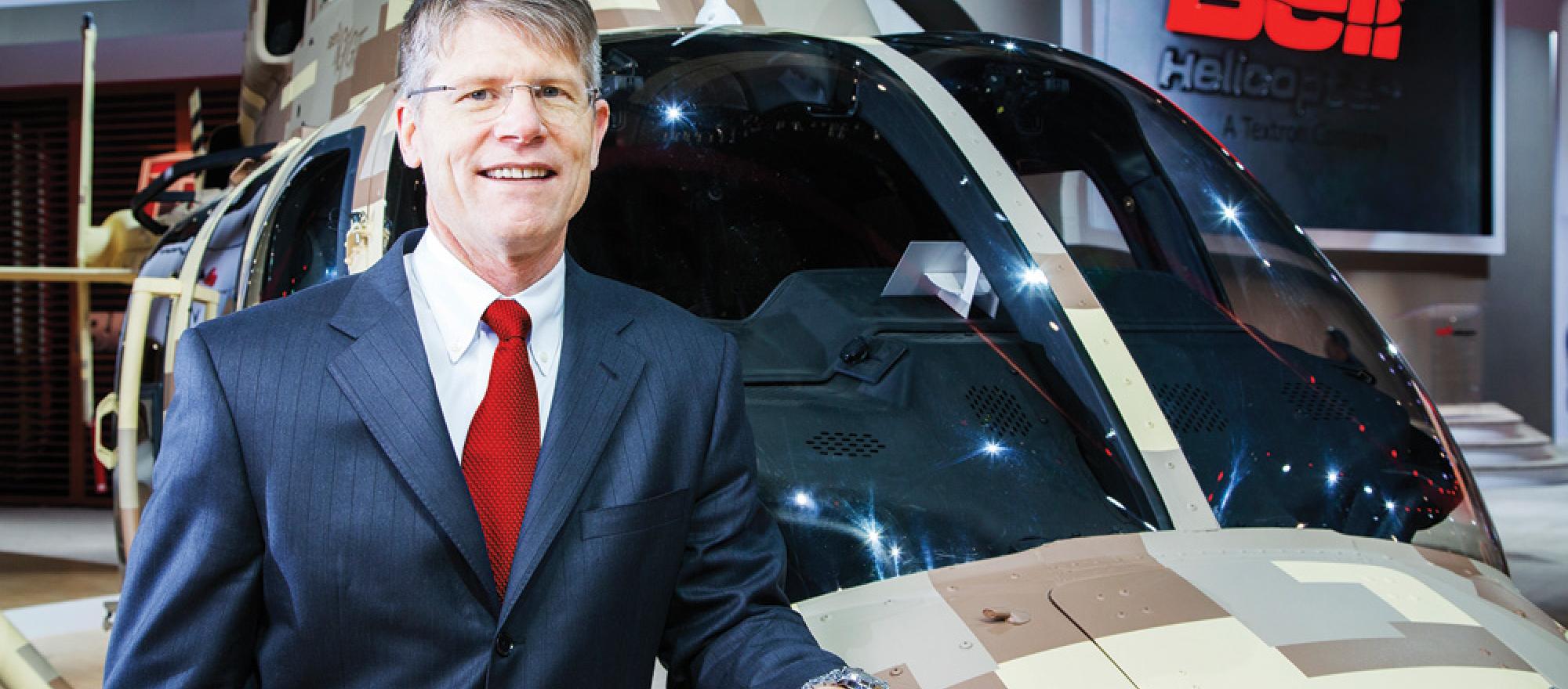 Bell Helicopter President and CEO, John L. Garrison, Jr. (Photo: Bell Helicopter)