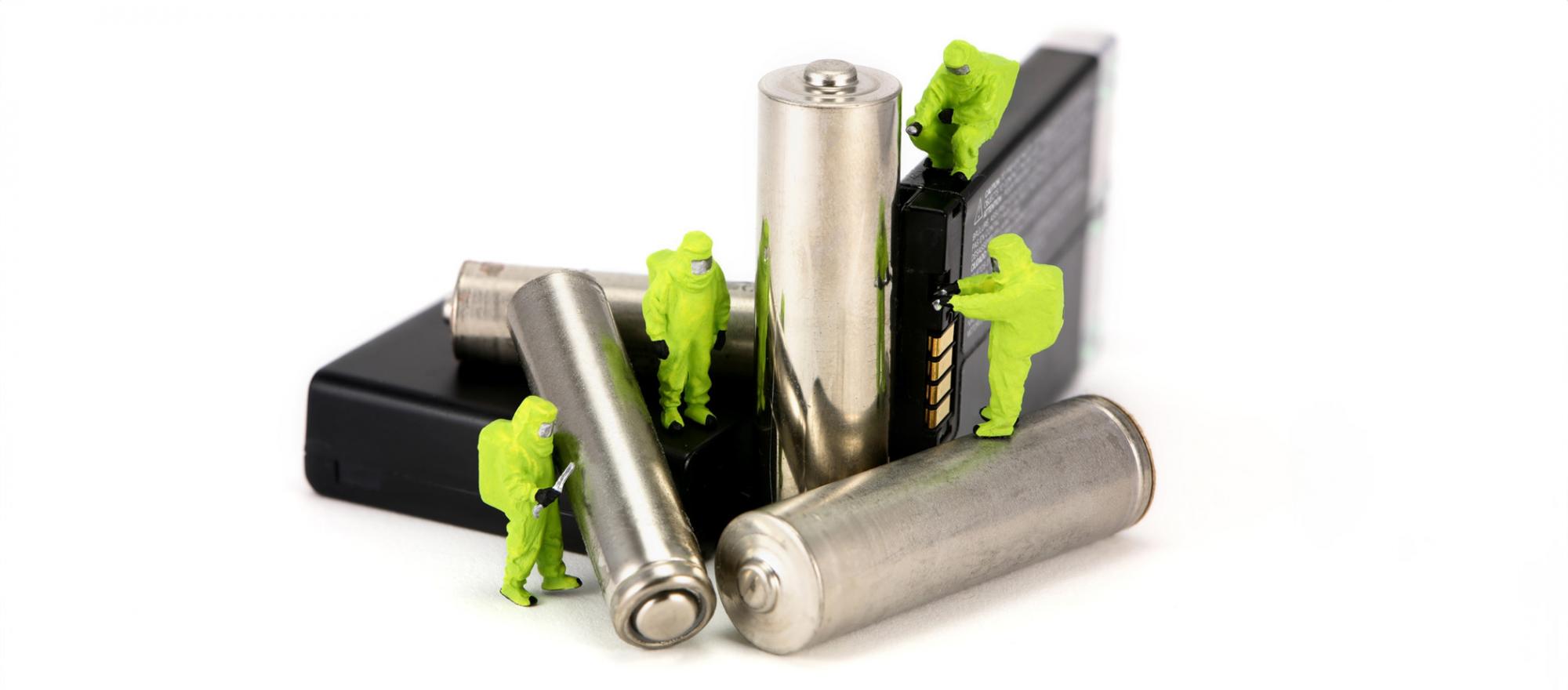 Loose lithium batteries require careful handling. They’ve been blamed for an 