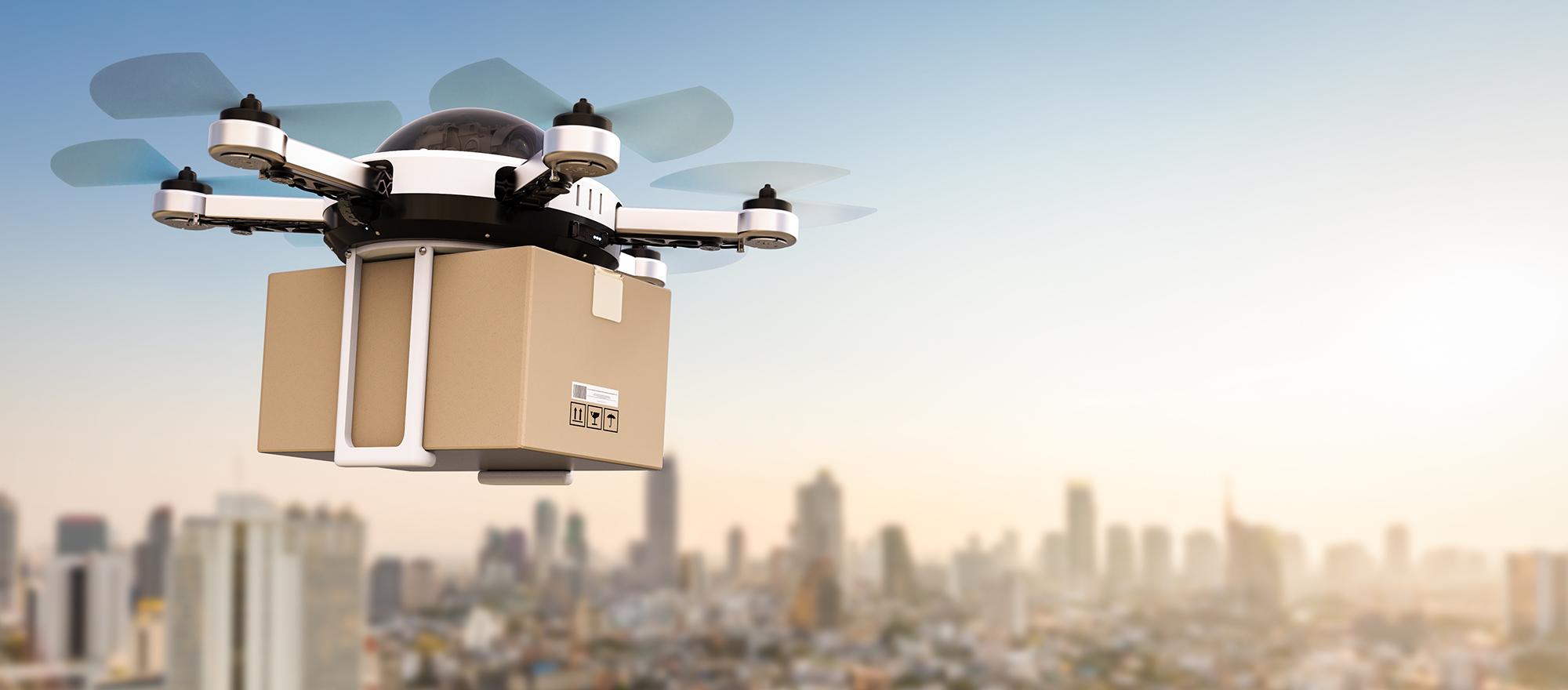 GE drone delivery