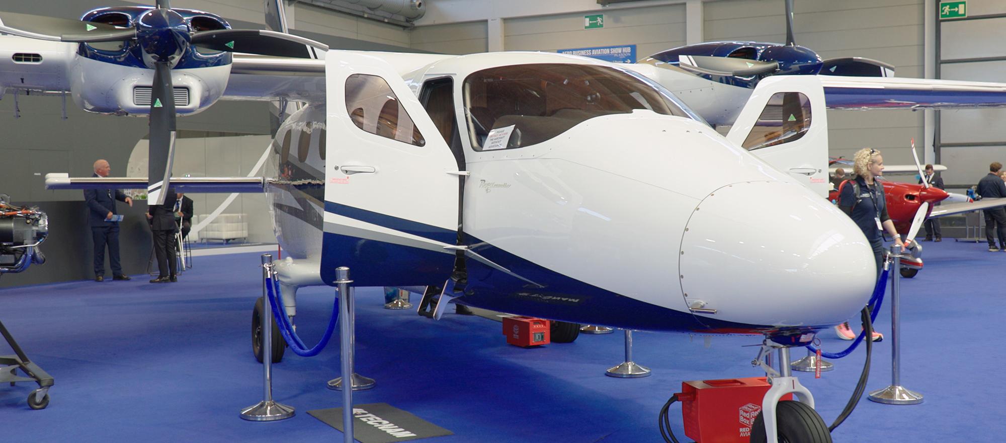 Tecnam P2012 VIP at Aero Friedrichshafen 2026