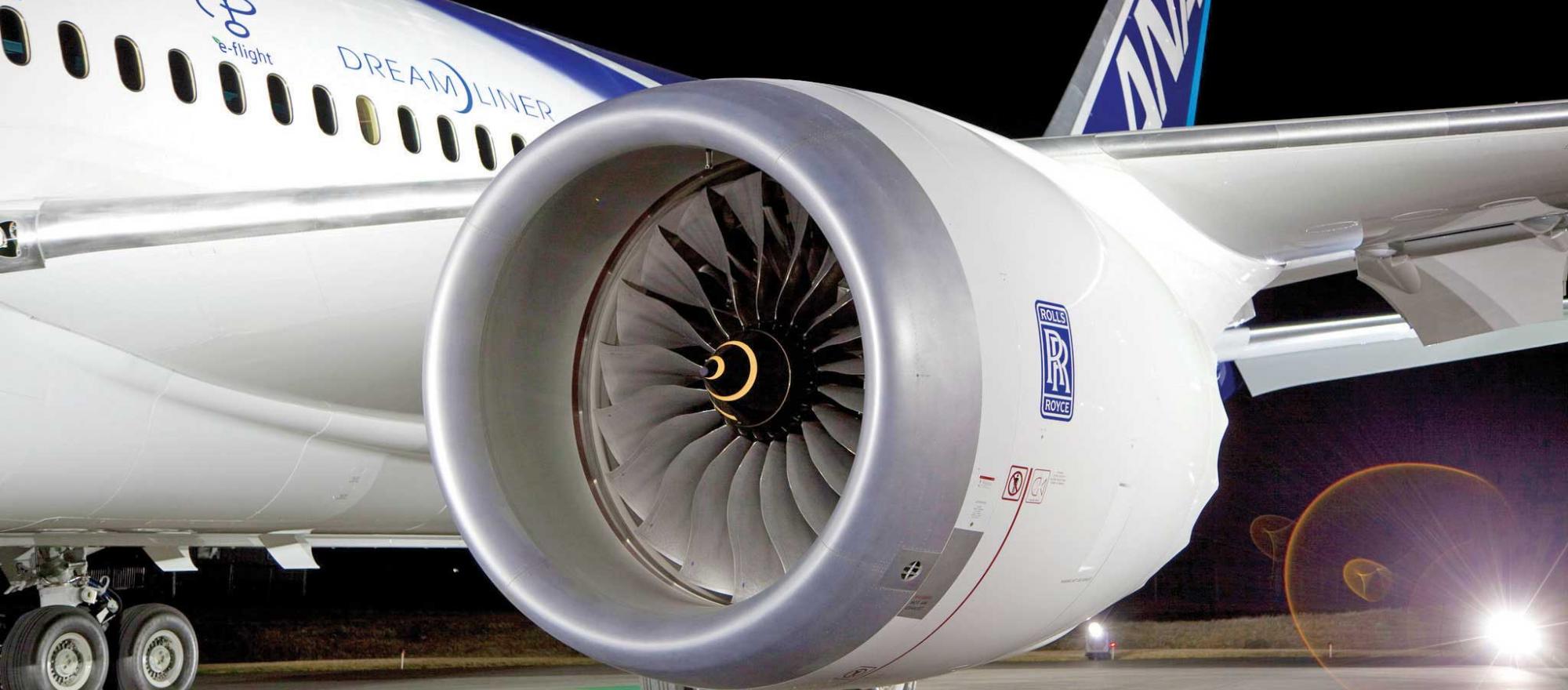 Rolls Royce Trent-1000 engine