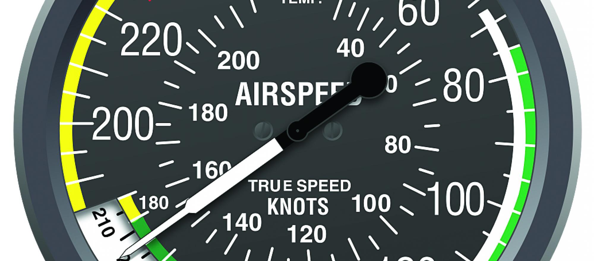 True airspeed indicator