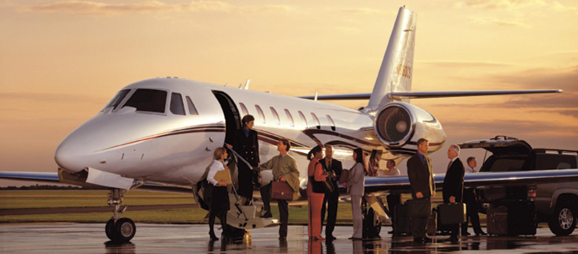 Charter operators employ more than 300 makes and models of business aircraft,