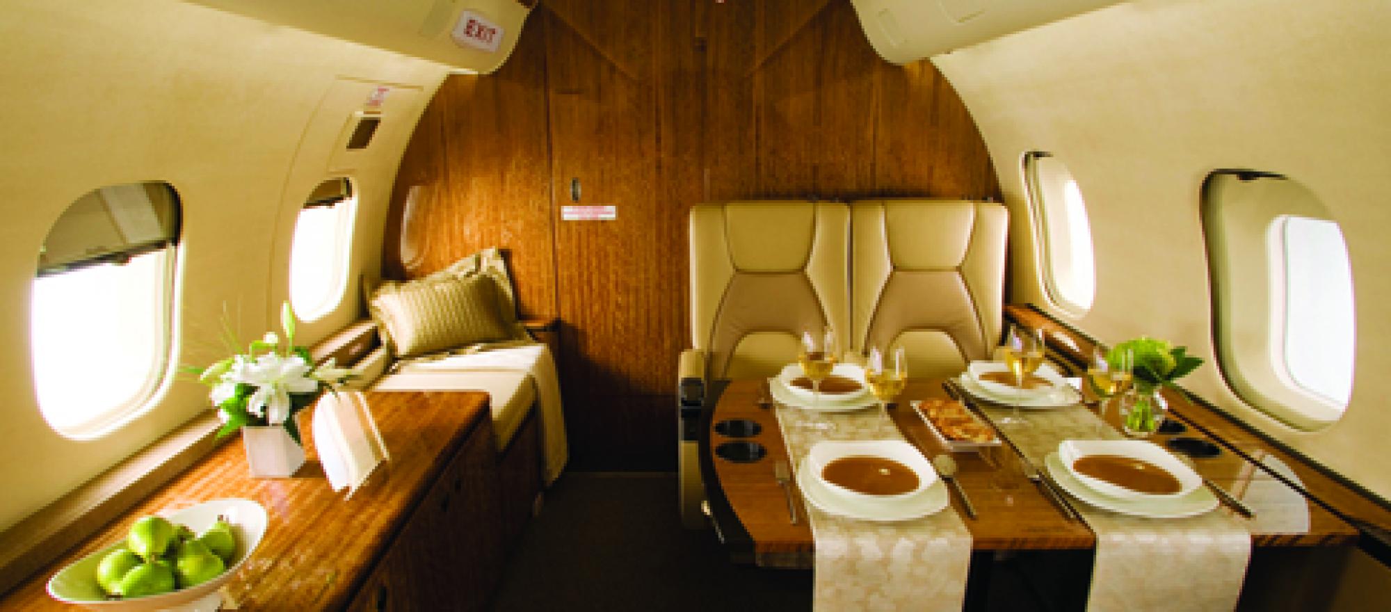 In-flight culinary service | Business Jet Traveler