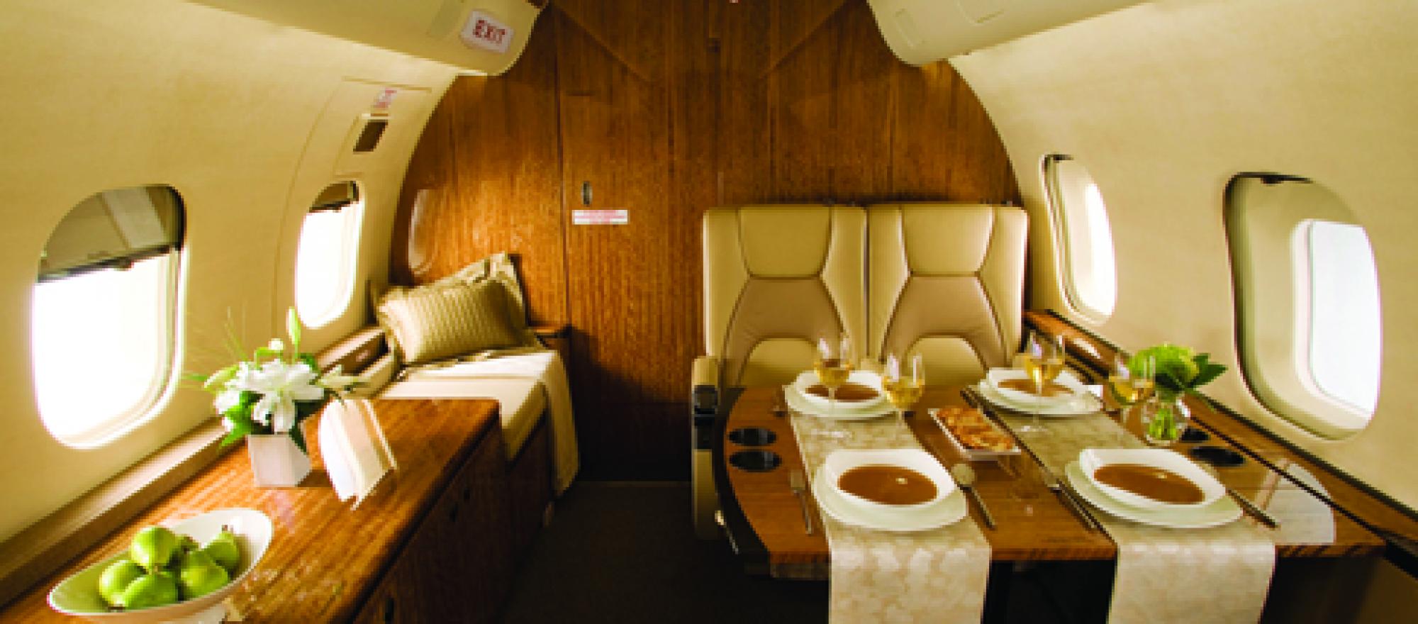 More and more business jet travelers are ‘foodies’ who expect the same qualit
