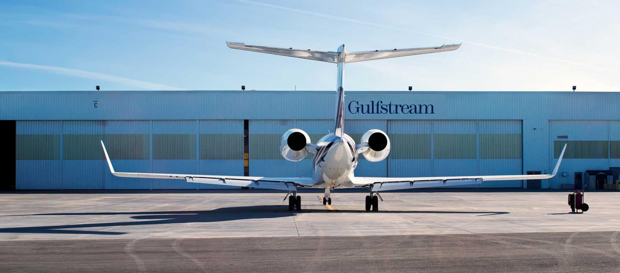 Gulfstream service center, Long Beach, California 