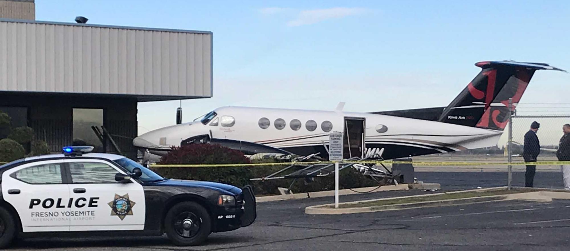 Crashed King Air