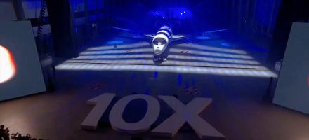 Dassault’s Falcon 10X Jet Unveil Wows the Crowd 