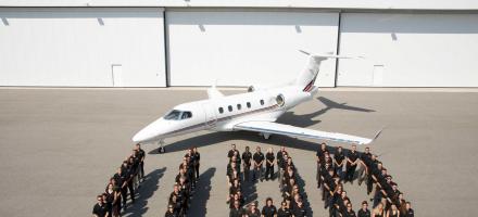 Embraer Delivers 1,100th Business Jet