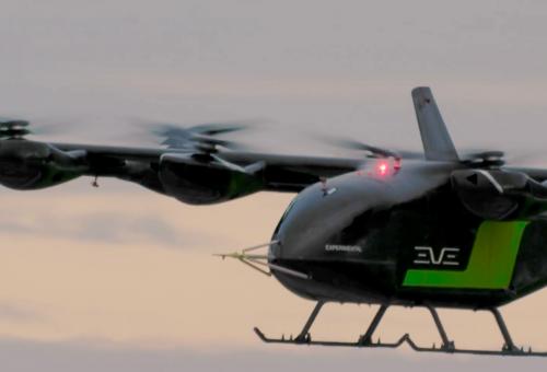 Eve eVTOL aircraft prototype in flight tests