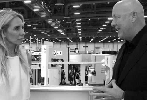 Jennifer Leach English and Jim Segrave in conversation