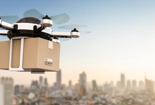 GE drone delivery