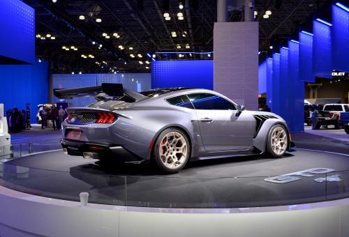 Ford Mustang GTD at New York International Auto Show. 