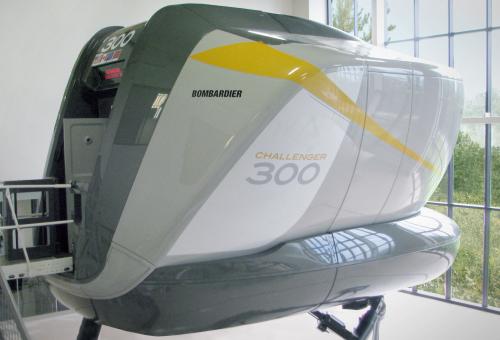 Bombardier Challenger 300 sim