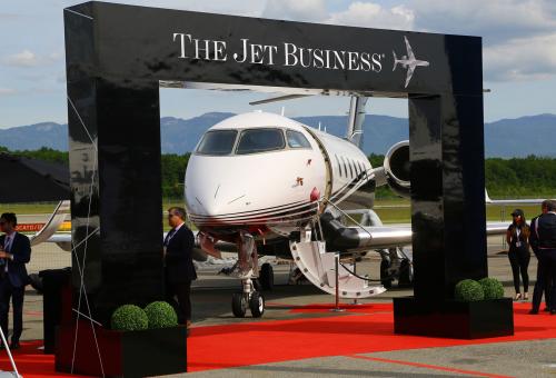 Preowned business jet