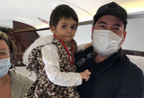 CAN flight (Photo: Corporate Angel Network)