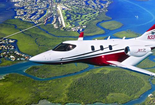 Jet It branded HondaJet