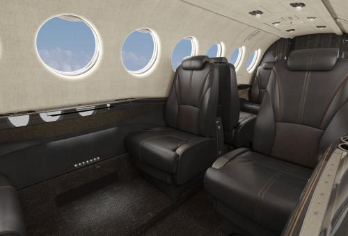 Textron King Air 360 interior