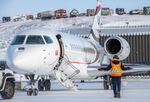 Falcon 6X cold-weather testing