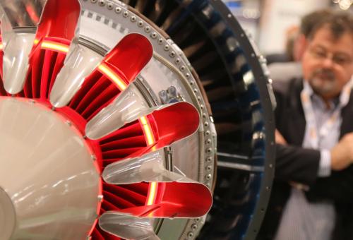 A Honeywell TFE731 series turbofan (photo: Mariano Rosales)