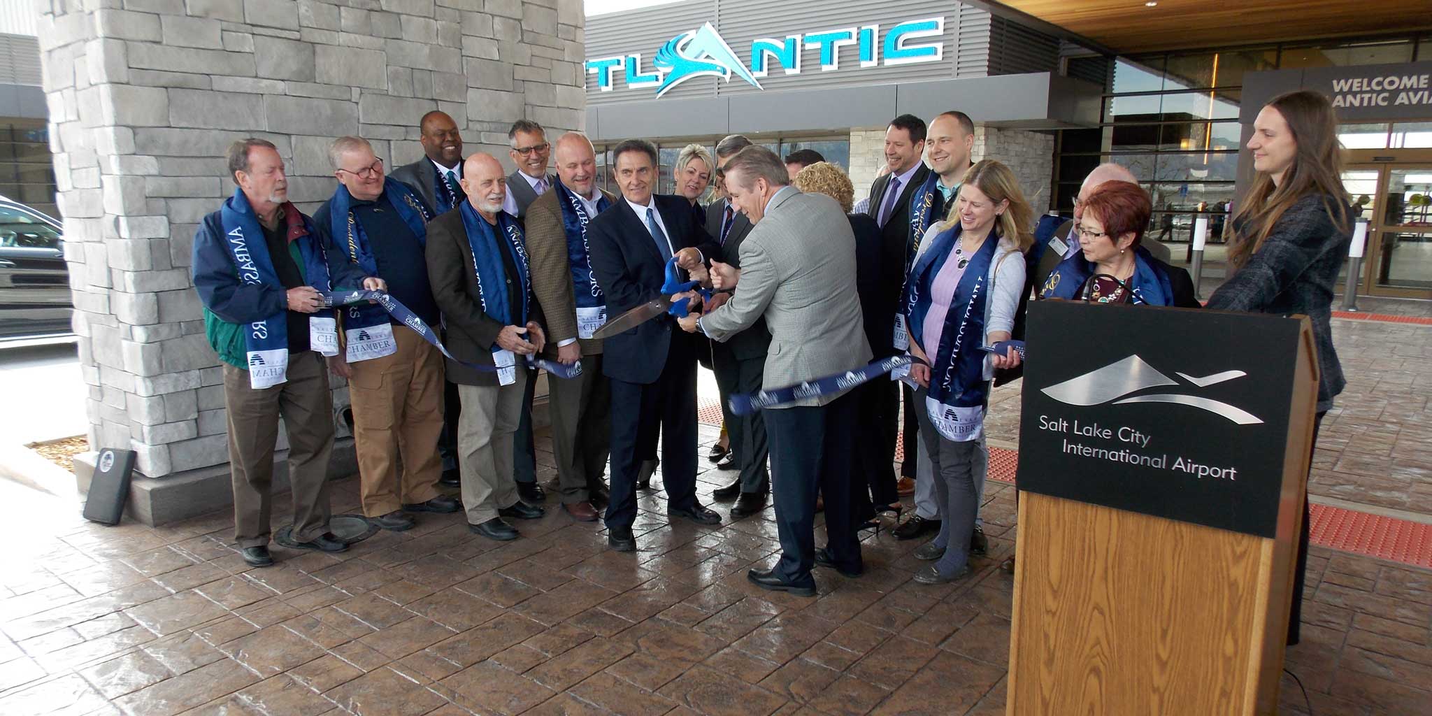 Atlantic Unveils New Salt Lake City FBO Complex Business Jet