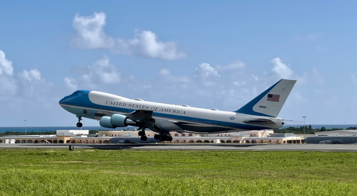St. Croix FBO Hosts Air Force One | Business Jet Traveler