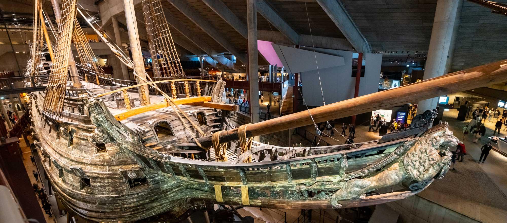 Vasa - old Swedish warship in Stockholm. Photo: Adobe Stock