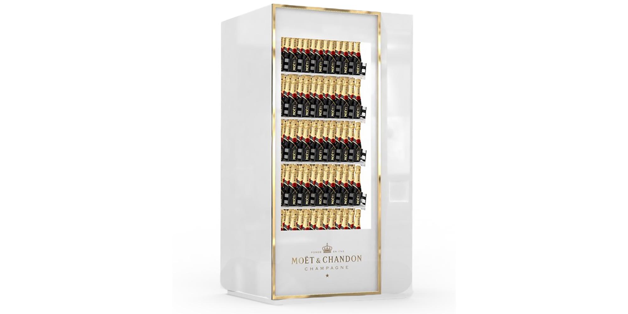 Moët & Chandon champagne vending machine