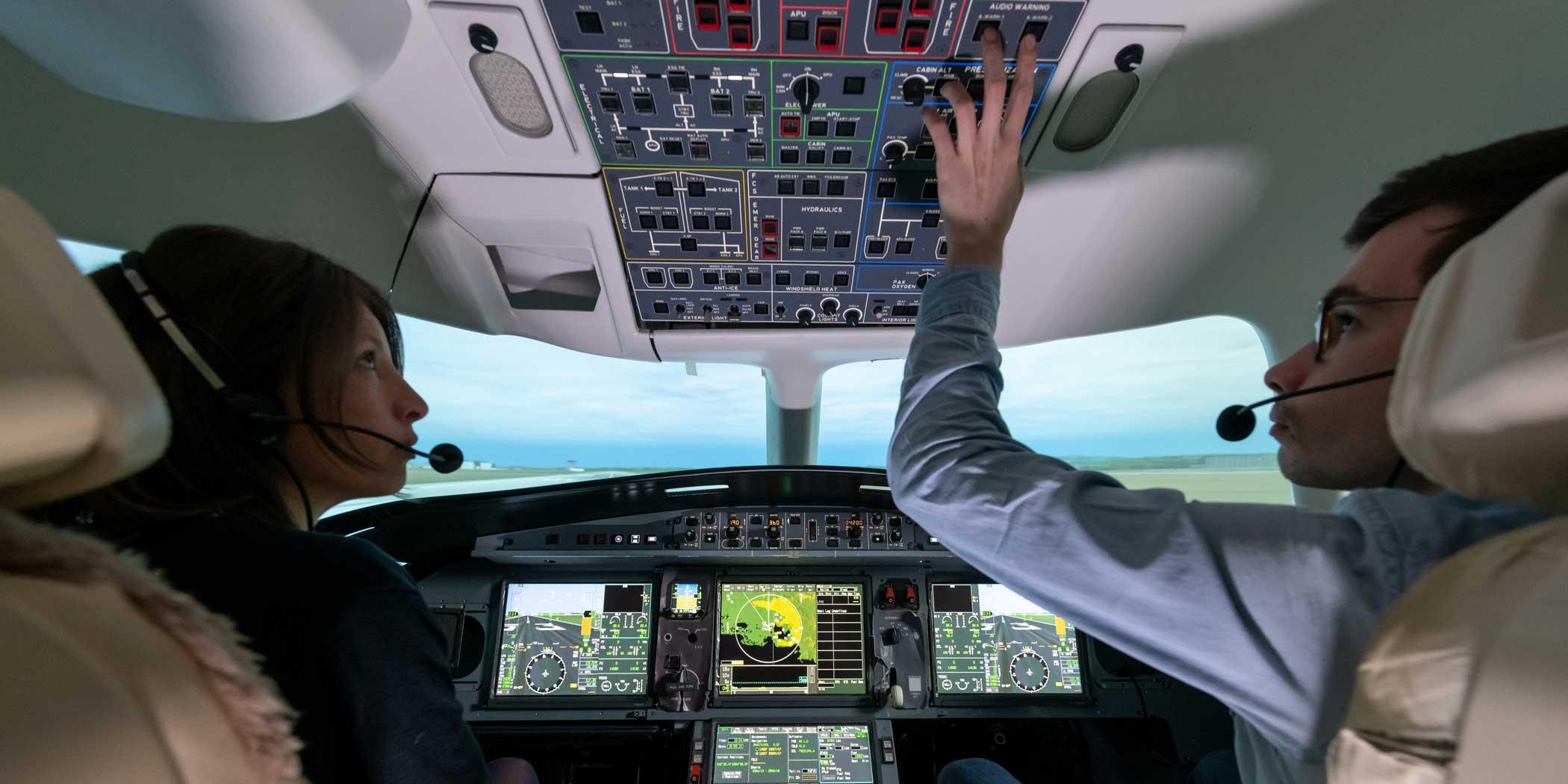 Dassault Falcon 6X Cockpit