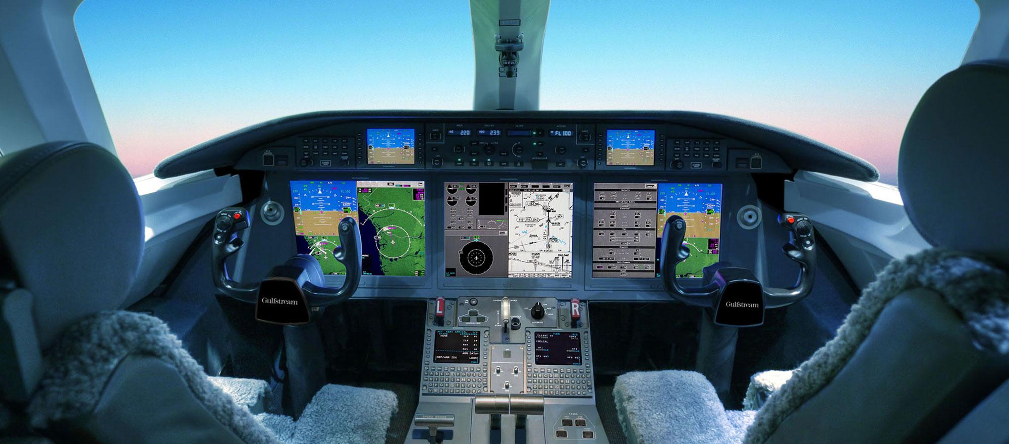 Gulfstream G280 flight deck