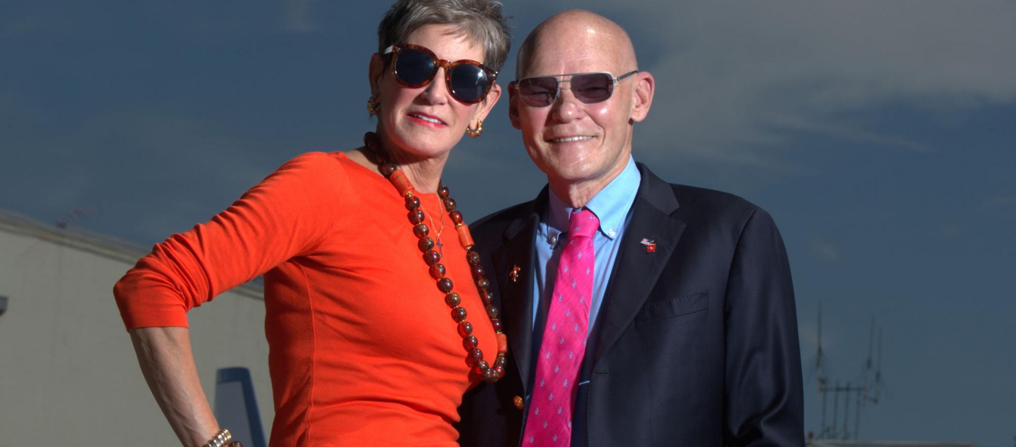 Mary Matalin and James Carville. (Photo: Essdras M. Suarez)