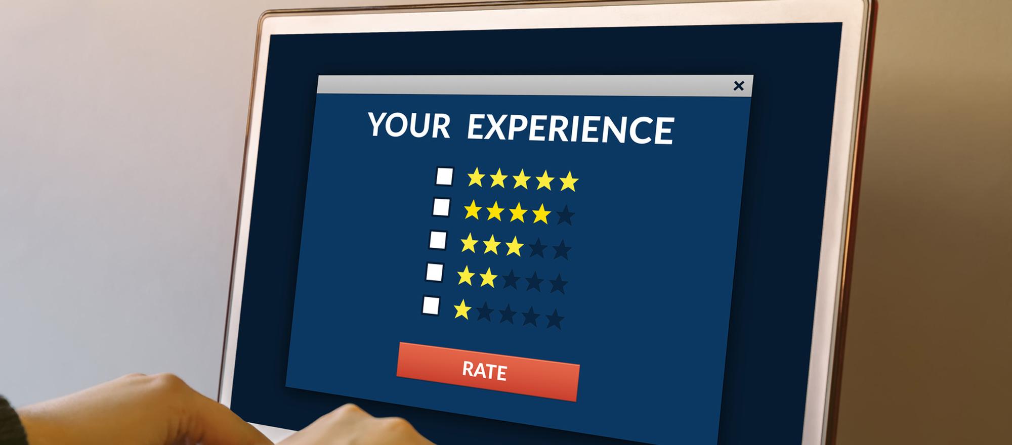 Digital customer expereince feedback form.
