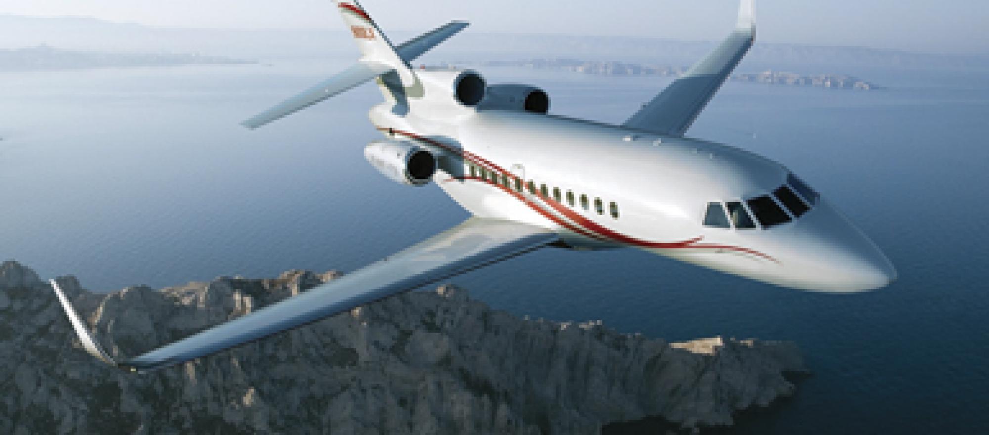 A Falcon 900 needs more maintenance than a Twinjet, but burns less fuel than 