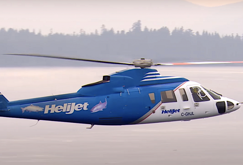 Helijet provides scheduled passenger services, charters, air medical transports, and heliport services. 