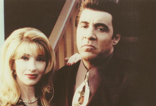 Van Zandt and his real-life wife Maureen as Gabriella and Silvio Dante in 'The Sopranos' (photo courtesy of Stevie Van Zandt)