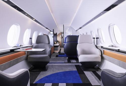 Dassault Falcon 10X interior (Photo: Dassault Aviation)